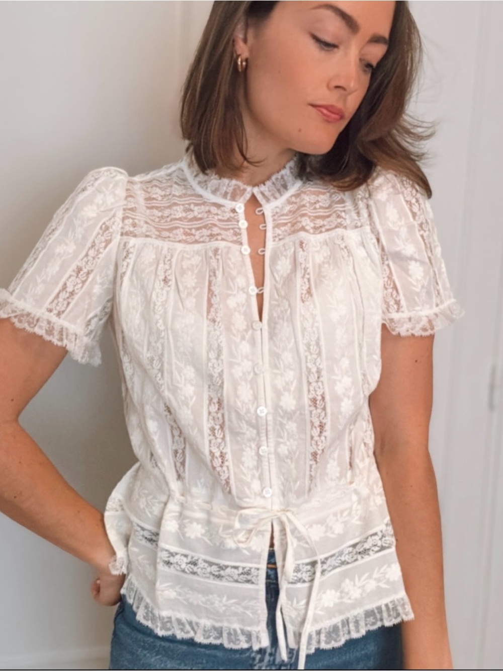Sézane Shenali Shirt NWT